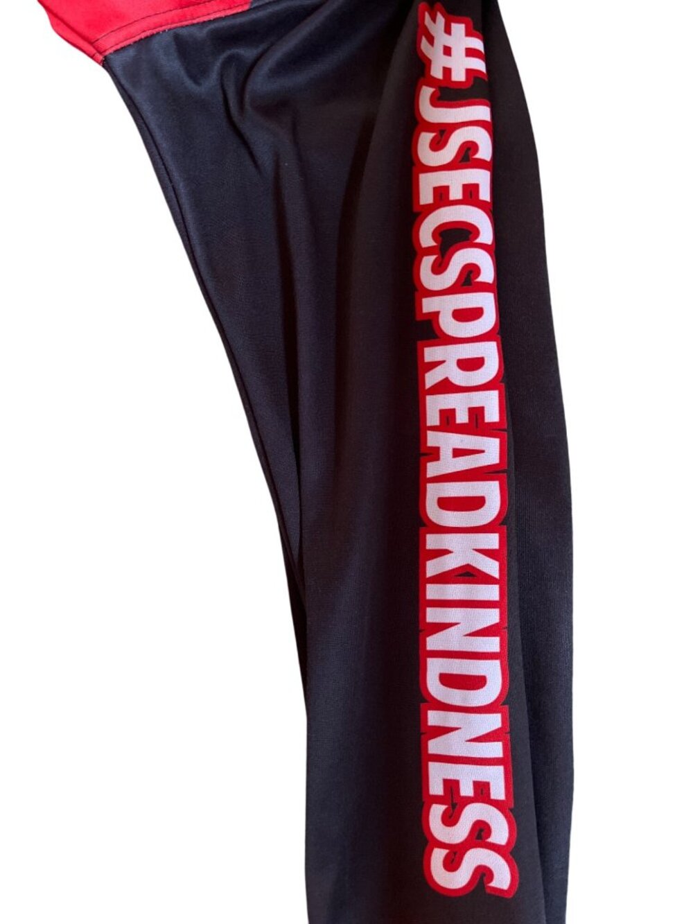 JSEC Kindness Crew Red & Black Hoodie Medium 30h - Picture 8 of 8